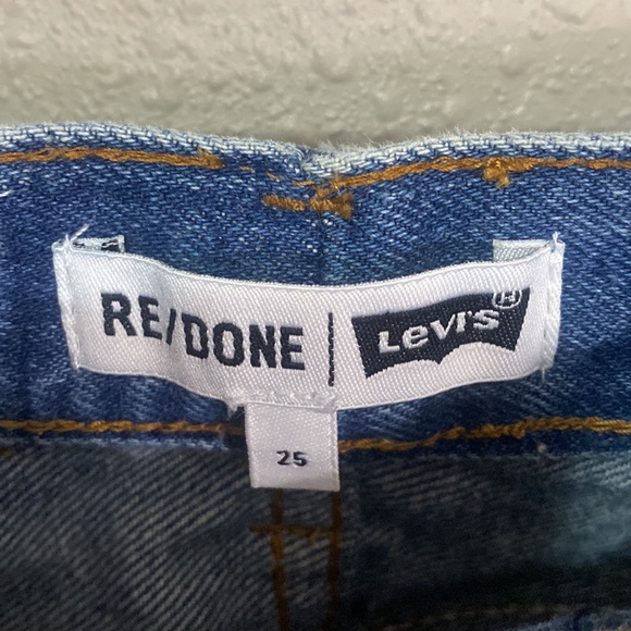 Re/Done Levi’s Jeans Size 25 - Picture 3 of 7
